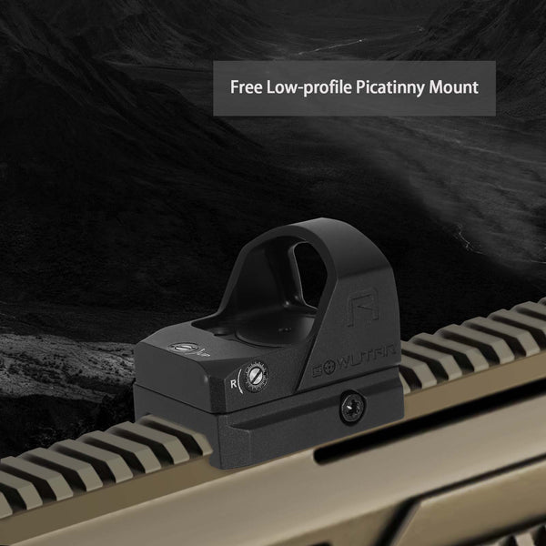 A20 RMR Green Dot Sight Shake Awake 2 MOA Reflex Sight for Full Size Pistols