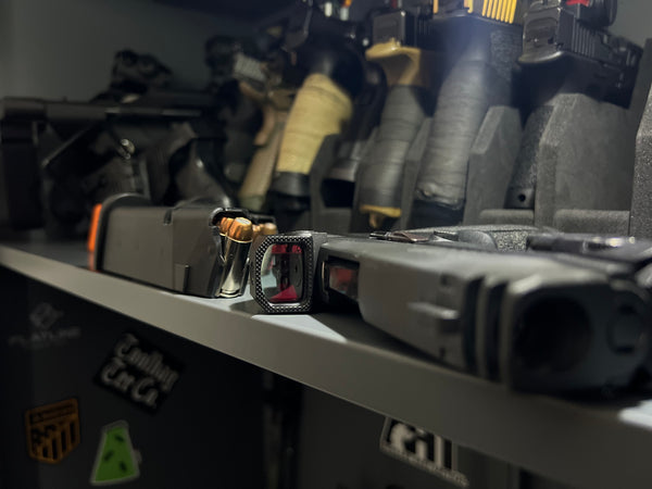 GOWUTAR GP1 Micro Red Dot Sight - RMSc/407k/507k Footprint - 3 MOA Pistol Red Dot Optics for Subcompact Setups