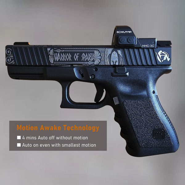 HHC-3C Multiple Reticles 2 MOA Dot 62 MOA Circle Red Dot Sight