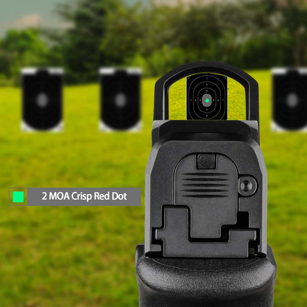 A20 RMR Green Dot Sight Shake Awake 2 MOA Reflex Sight for Full Size Pistols